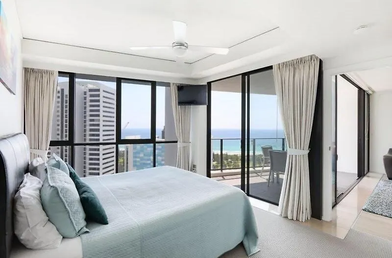 High Floor Ocean View Apartment - Sierra Broadbeach Gold Coast